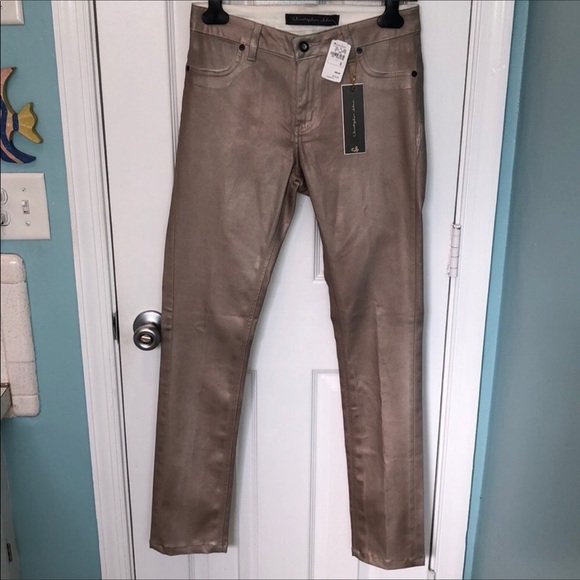 Christopher Blue Cotton/Lycra Pants - Picture 1 of 4